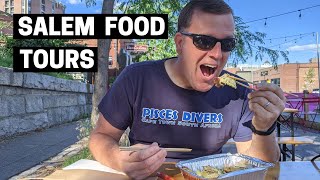 WE NEED A PASSWORD TO EAT HERE | Salem Food Tours & Back Alley Bacon Massachusetts