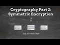 Cryptography Part 2: Mastering Symmetric Encryption π