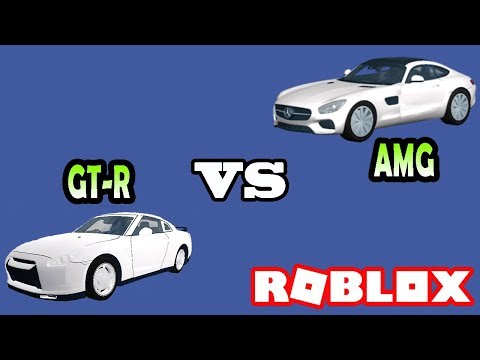 Nissan Gt R Vs Mercedes Amg In Vehicle Simulator Roblox Youtube