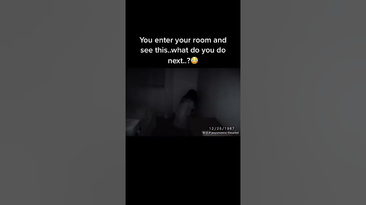 You Enter Your Room And See This.. What Do You Do Next? 😨