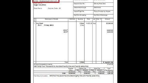 Tally Add On : Voucher Type wise Company Address Print in Invoice in Tally Prime Software.