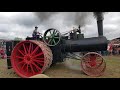 Kory Anderson's 150 HP J.I. Case steam engine pulling 4 engines at WMSTR Rollag, Mn