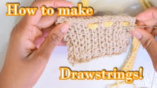 Celebrity 🧶How to Add a Drawstring to Knit or Crochet Projects Net Worth