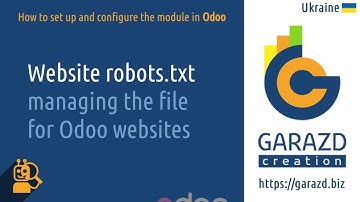 How to set up a robots.txt file for an Odoo website and allow or disallow crawlers from indexing