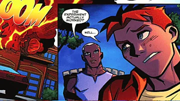 How did Wally West get his powers?