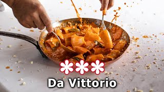 Eating at DA VITTORIO restaurant, 3 Michelin stars ⭐⭐⭐