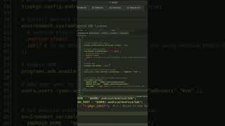 Android Studio #nixpkgs #nixos