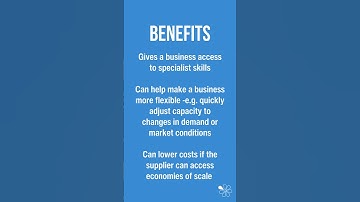 Outsourcing | 60 Second Business