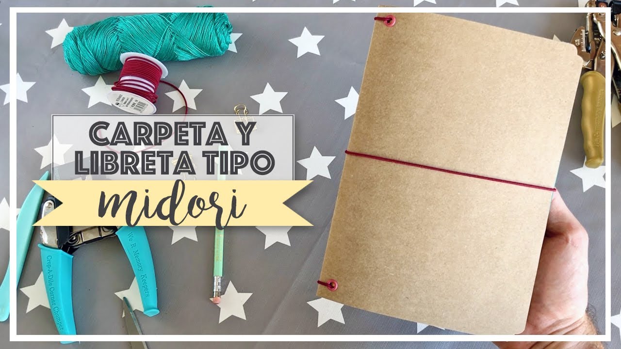 Libreta tipo Midori⎮ DIY