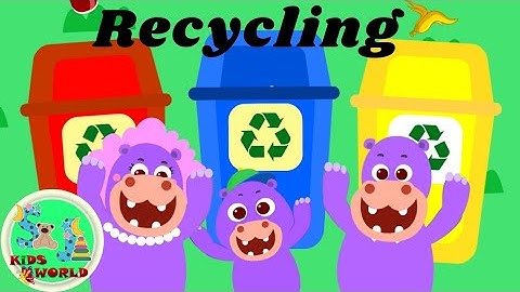 For Kids | Recycle Everything | Recycling Plastic, Glass and Paper | SJ KiDS WORLD