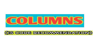 COLUMNS SPECIFICATIONS | civilian point