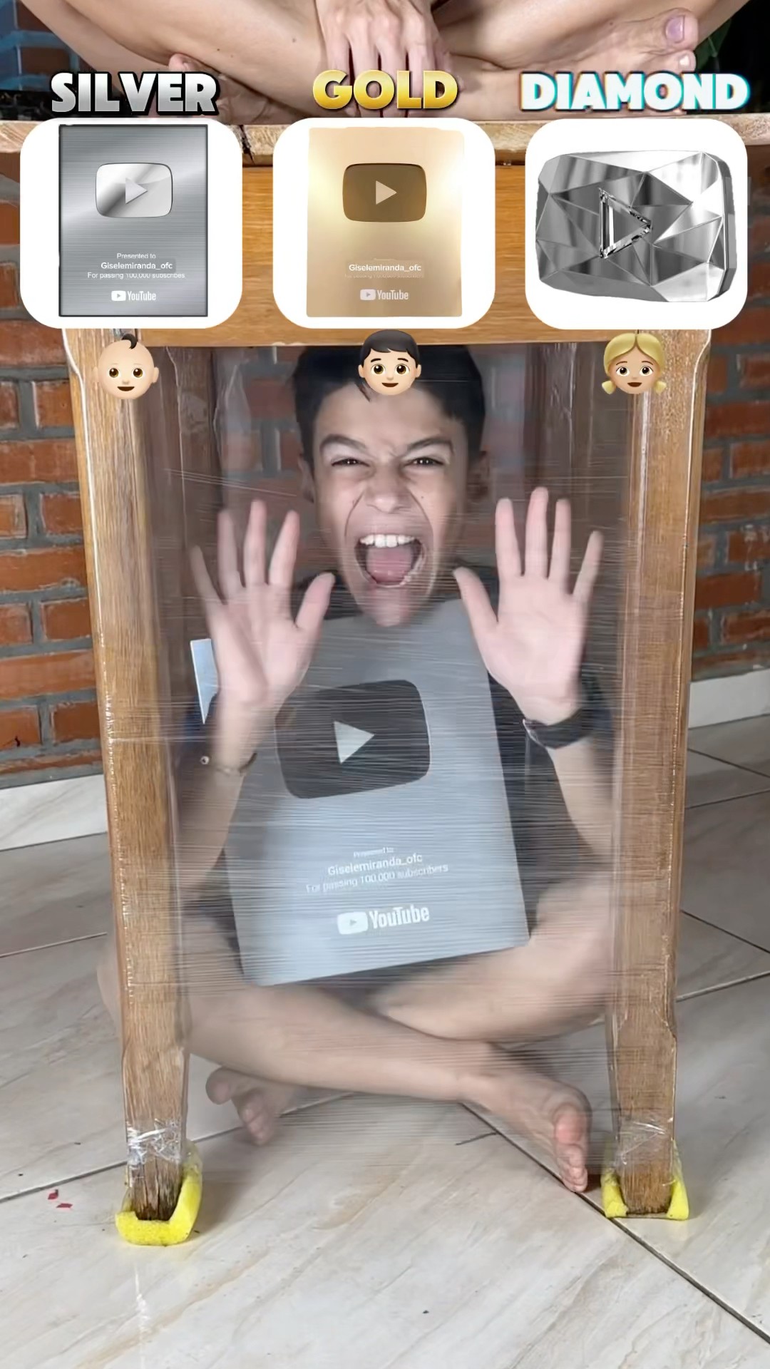 Qual placa vai rasgar a caixa transparente?!? #shorts #challenge
