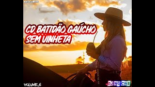 CD BATIDÃO GAÚCHO SEM VINHETA VOLUME.6 DJ WG CWB