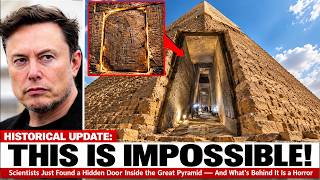 Scientists Found a Hidden Door Inside the Great Pyramid — What’s Behind It?