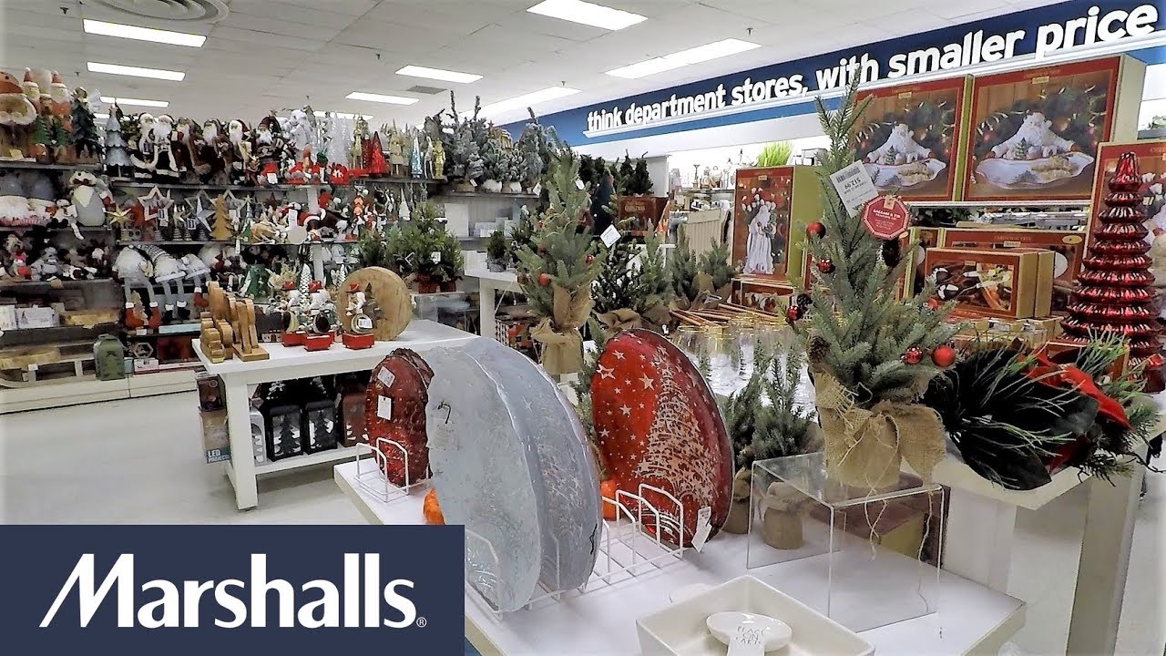 CHRISTMAS DECOR AT MARSHALLS - CHRISTMAS SHOPPING ...