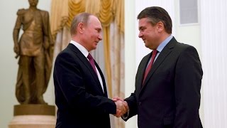 Russian president discusses normalisation of relations with German FM