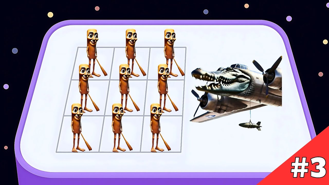 Brainzot Merge Master - Tung Tung Sahur Evolution, Max Level Gameplay 03