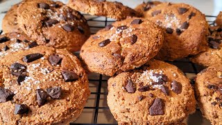 AIR FRYER CHOCOLATE CHIP COOKIES that are SO GOOD│Cookies you can EAT for BREAKFAST (gluten free)