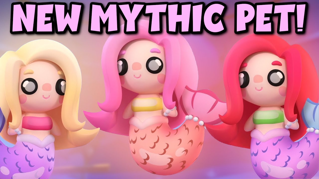 MYTHIC Mermaid Pet Coming Out Next Update Inside Roblox Overlook Bay! *OVERPOWERED!*