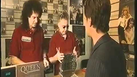 TV ad for Queen Greatest Video Hits II DVD with Brian May & Roger Taylor