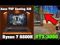 Asus TUF Gaming A15 Ryzen 7 6800H RTX 3060 - MEJOR LAPTOP GAMING CALIDAD PRECIO 2024