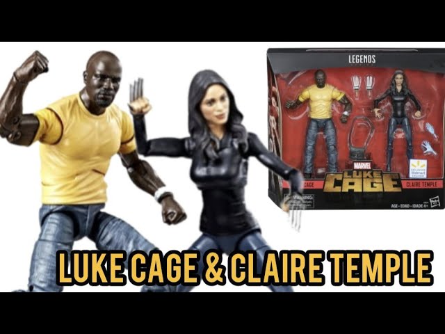 Marvel Legends Netflix Luke Cage & Claire Temple Action Figure 2
