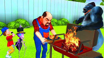 Scary Stranger 3D V 5.0 - New Update New Levels - Firework Display Gameplay (Android, iOS)