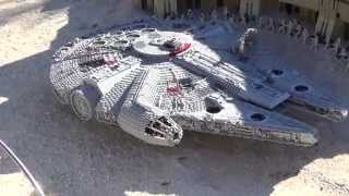 Legoland Florida - Star Wars' Millennium Falcon and Mos Eisley made ​​with Lego bricks by Around Orlando 1,101 views 9 years ago 22 seconds