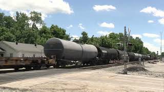 NORFOLK SOUTHERN EMD SD70ACE Northbound Mix Freight
