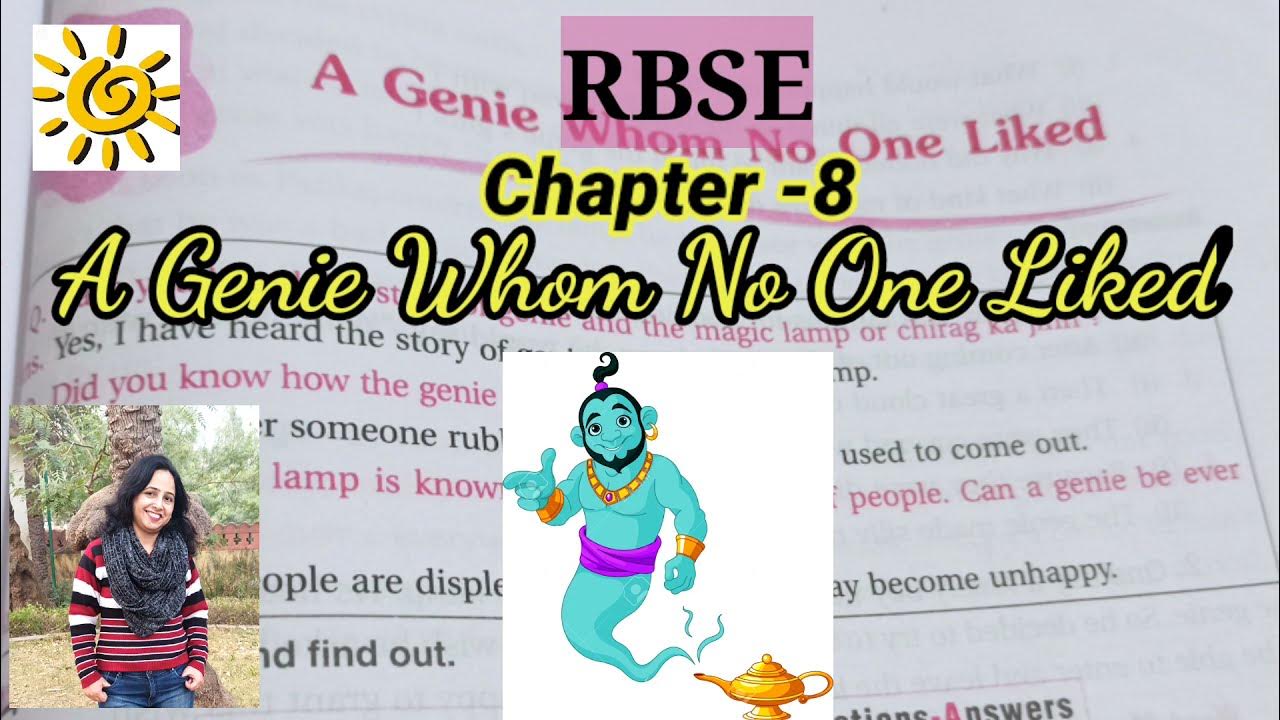 Rbse English Class -5 || Genie Whom No One Liked || Hindi Explaination -  Youtube