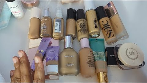 DECLUTTERING PRIMER, FOUNDATION, CONCEALER & SETTNG POWDER