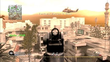 Modern Warfare Multiplayer Hacked Lobby Part 1 - Super Jump