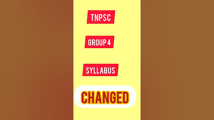 Tnpsc group 4 syllabus Changed/important update for tnpsc/Tnpsc group 4 important update#shorts