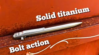 The Best EDC pen? A Review of the Bastion Bolt Action Titanium Ballpoint Pen by Down the Breather Hole 490 views 1 month ago 11 minutes, 25 seconds