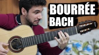 BOURRÉE (J. S. Bach) | Classical Guitar | Marcos Kaiser