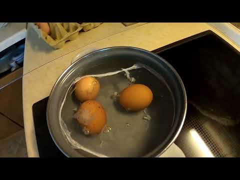 Eier kochen ohne Platzen
