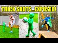 Daniel cutting exposed how to fake trick shots