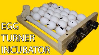 Incubator Egg Turner  automatic egg turner  how to make egg turner