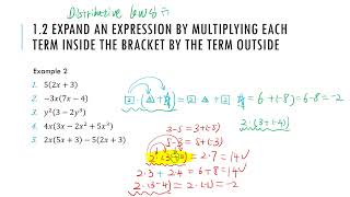 A Level-爱德思-IAL-Pure Math 1-P1-1.2 Distributive Law and Difference of Squares