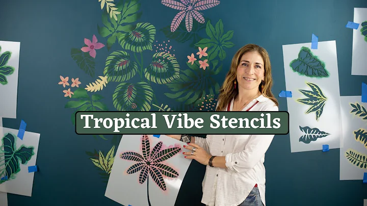 Tropical Stencil Project Using Cutting Edge Stenci...