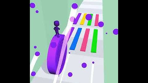 Layers Roll Fun game ASMR Gameplay  #game #relaxing #cutting #asmr