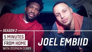 Joel Embiid Knows How to Make Stephen Curry Go 0for10 from Three | 5 Minutes from Home