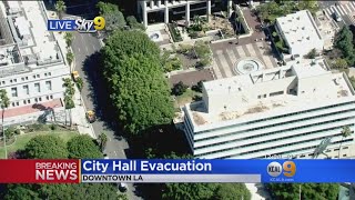 Suspicious Package Evacuates LA City Hall