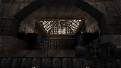 Hexen II Crusader Playthrough 4 (No Commentary) - Close encounter with Crystal Golem.