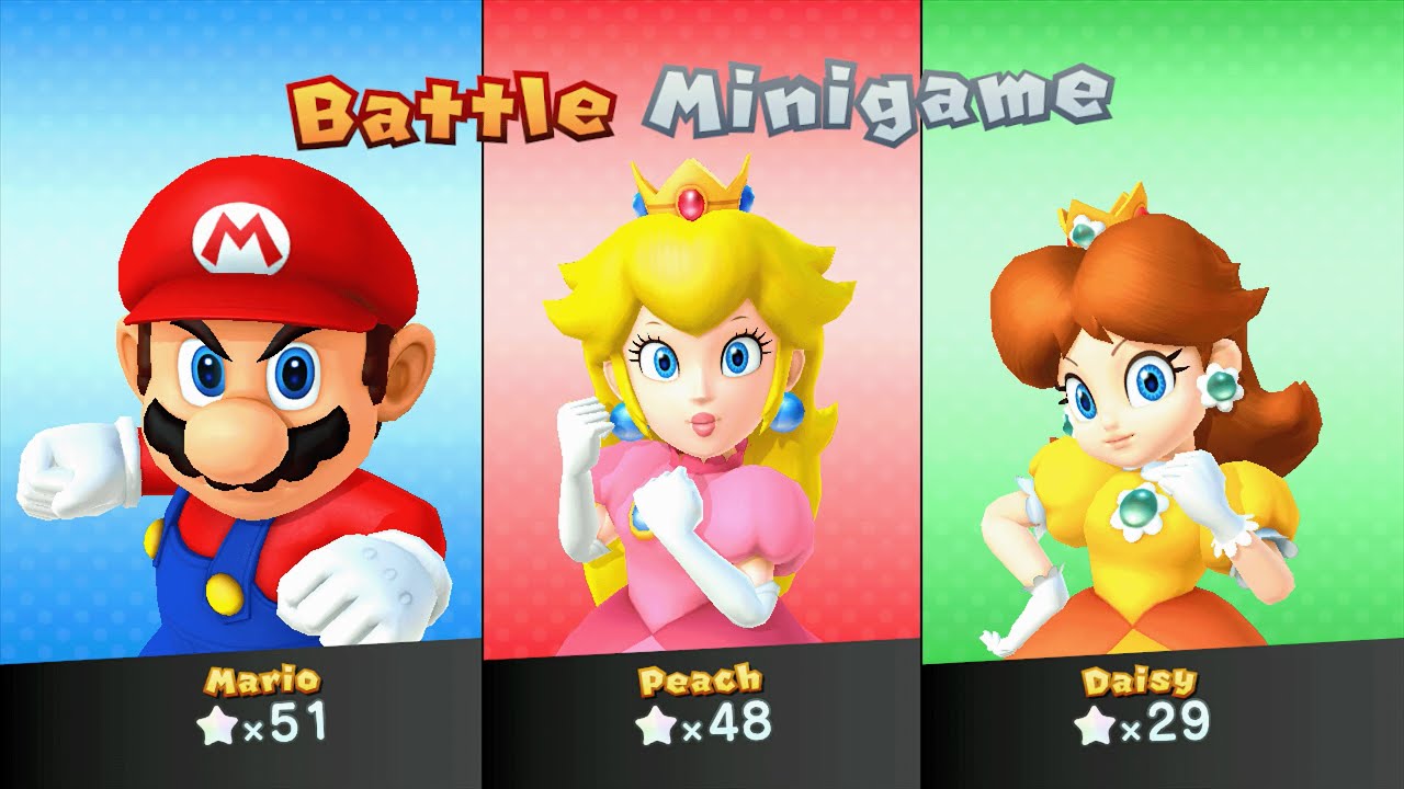 Mario Party 10 - Mario vs Peach vs Daisy - Chaos Castle (Master CPU)