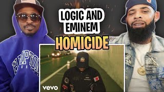 TRE-TV REACTS TO - Logic - Homicide ft. Eminem (Official Video)