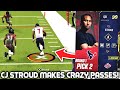 2nd Overall Pick CJ Stroud Makes the Craziest Passes! Madden 23