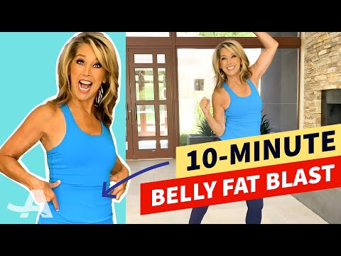 10-Minute Belly Fat Blast Workout With Denise Austin