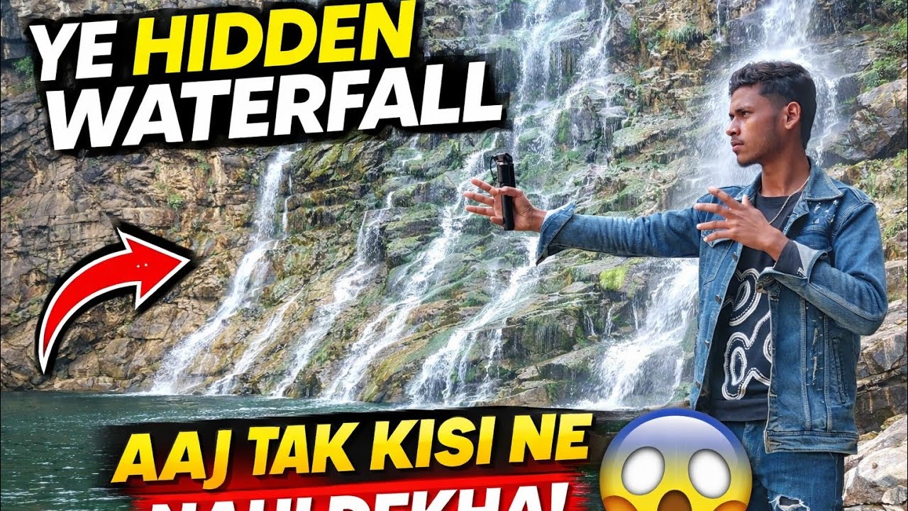“Ye Hidden Waterfall Aaj Tak Kisi Ne Nahi Dekha 😱 @suhail__vloger__1 