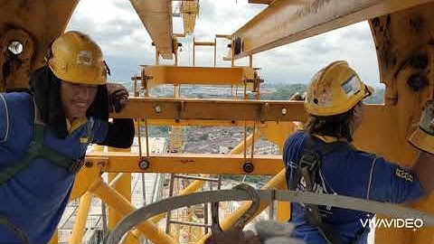 #02 JACKING UP OF TOWER CRANE STT60/23